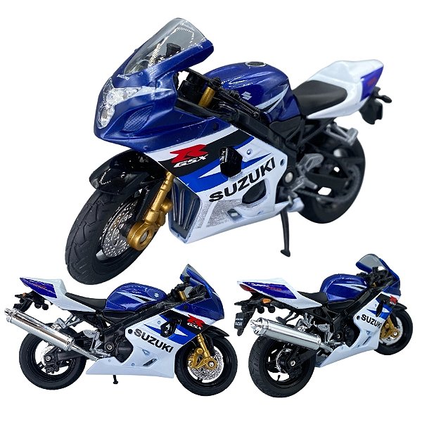 Miniatura Moto Suzuki Gsx R1000 Coleção Maisto 1/18