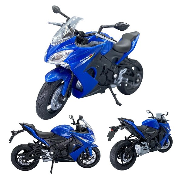 Miniatura Moto Suzuki Gsx-s1000 Coleção Ferro Escala 1:18