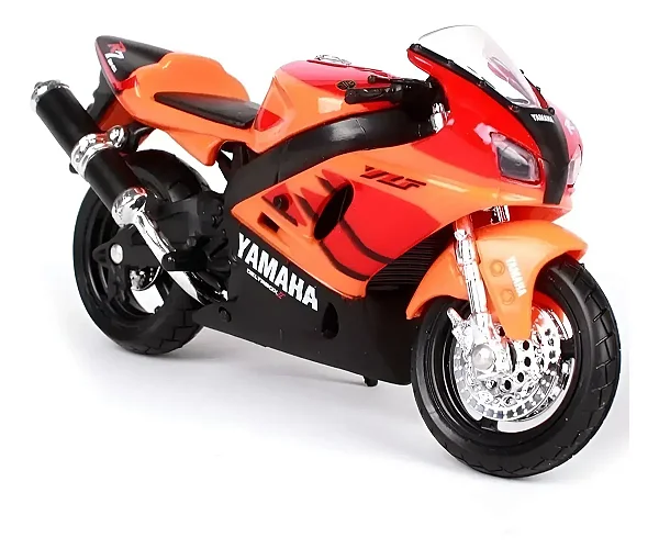 Miniatura Moto Yamaha Yzf-r7 Coleção Maisto 1/18