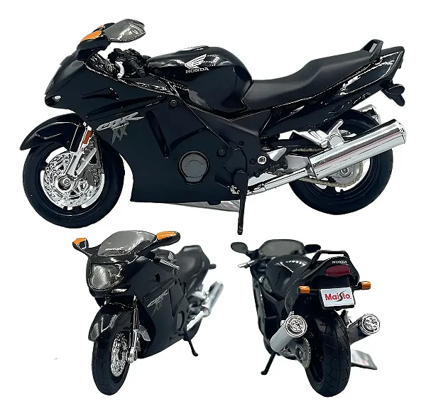 Miniatura Moto Honda Cbr1100xx Coleção Escala 1:18