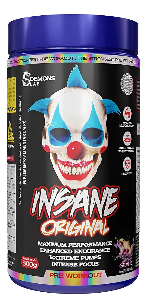 Pré Treino - Insane Original - Demons Lab