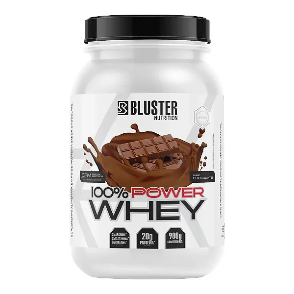 Whey 100% Power 900g – Bluster Nutrition