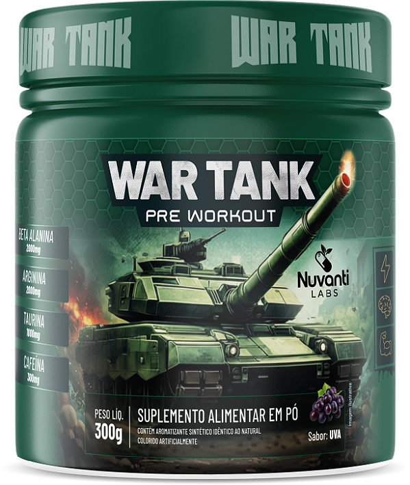 War Tank Pre Workout - 300g