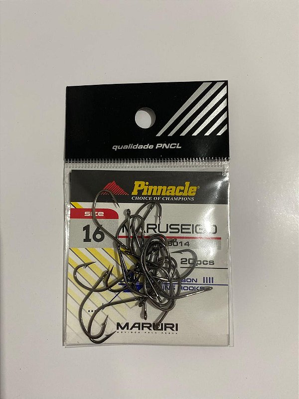 Anzol Maruri Pinnacle Nº 16 com 20 Peças