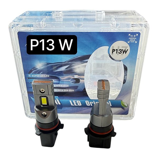 Kit Mini Original P13w Drl Nova L200 Triton 6000k 12.000 Lumens