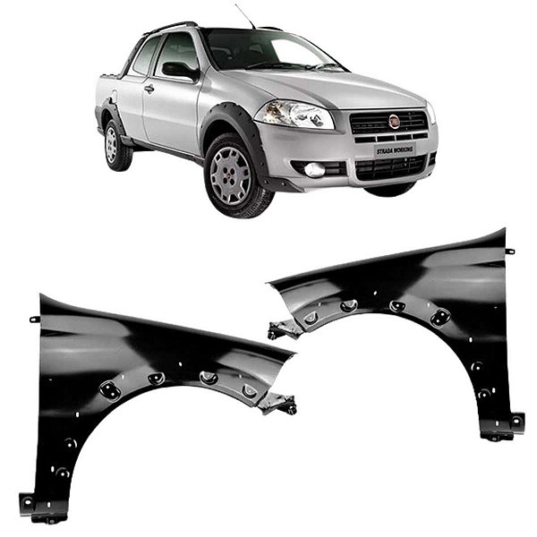 Paralama Fiat Strada Working 2009 2010 2011 2012 2013 2014