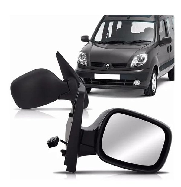 Retrovisor Renault Kangoo 2003 2004 2005 2006 2007 2008 2009 2010 2011 2012 2013 2014 2015 2016 2017 2018 Elétrico