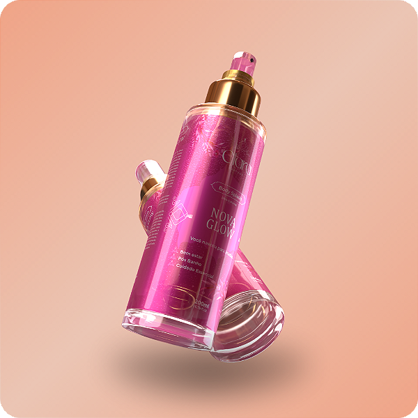 Body Splash Nova Glow 200ml (Ref. Olfativa Angel Nova) – Clara Parfums