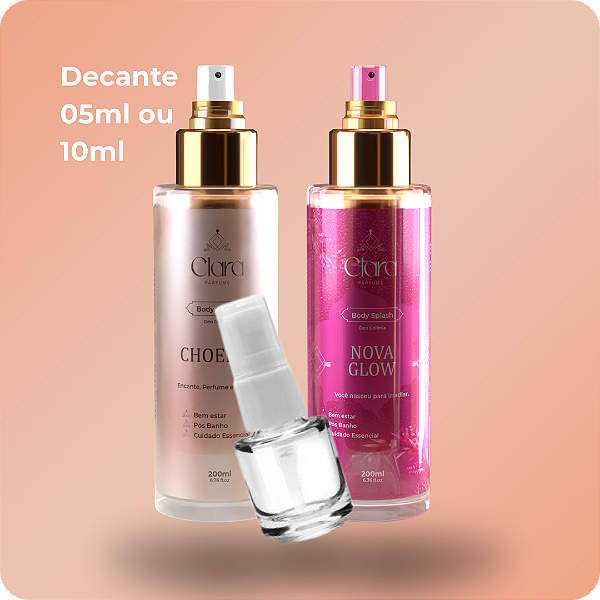 Kit 2 Decants (Nova Glow & Choelle) - Clara Parfums