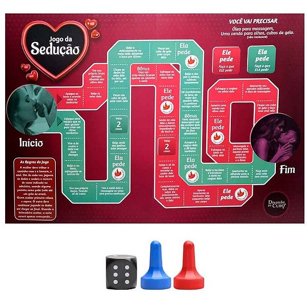 Jogo da Sedução Tabuleiro