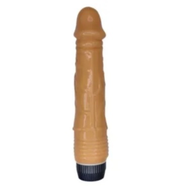 Prótese Peniana Realística com Vibro - Recarregável