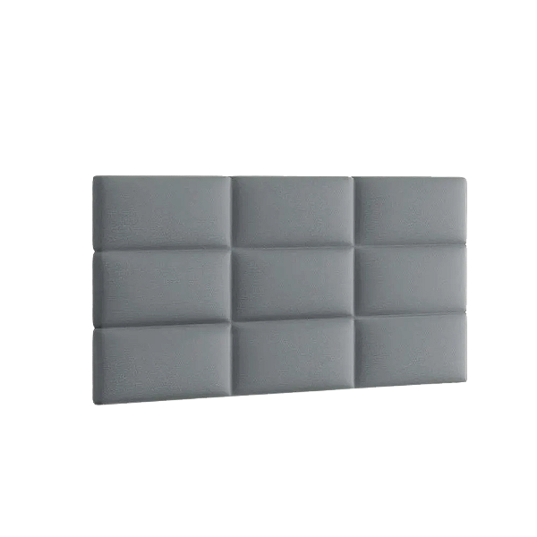 CABECEIRA BOX BRONZE SOLTEIRO TEC. DEL CINZA