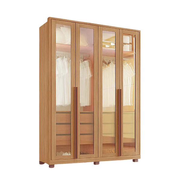 ROUPEIRO REFLECTA 04 PORTAS FREIJO /  FREIJO