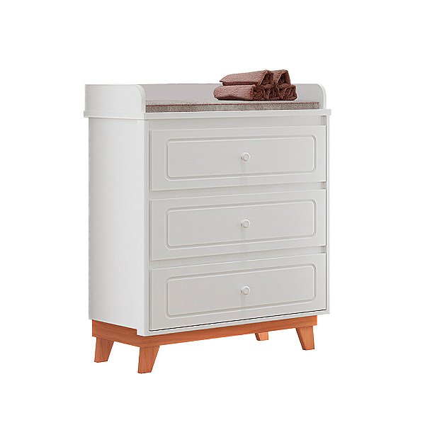COMODA INFANTIL NATAN BRANCA