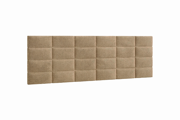 Cabeceira Box Bronze Casal Tec.Padock