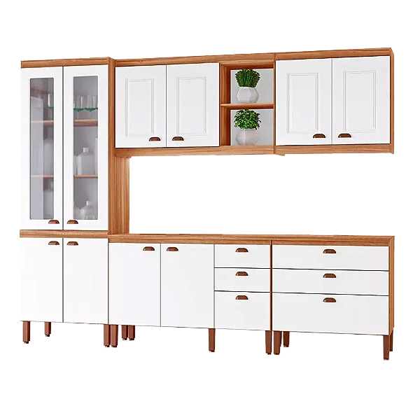 Cozinha Jessica New Completa Freijo/Off White