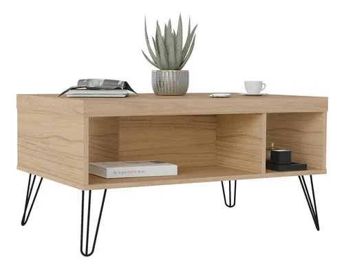Mesa De Centro Liberty Cor Carvalho