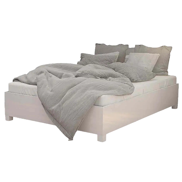 CAMA CASAL CLARA - BRANCO