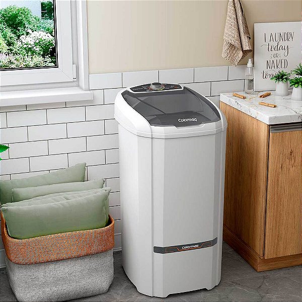 LAVADORA SEMIAUTOMATICA COLORMAQ 15 KG BRANCA