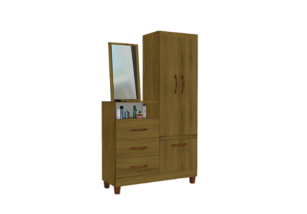 Comoda Multiuso Aratuba/Carnauba C/Espelho - Freijo