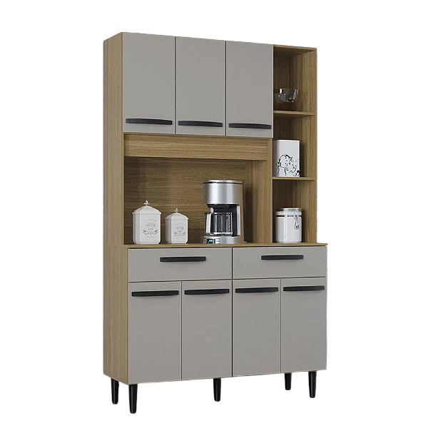 KIT COZINHA MALU 07 PORTAS - DM RP/OFF