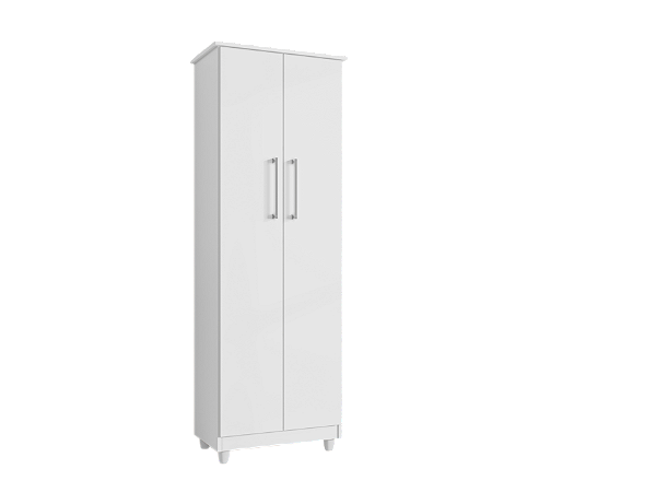 Multiuso Armario Nina - Branco Brilho