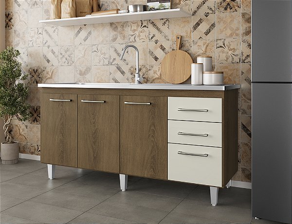 BALCAO DE PIA MAISA - MEL/AREIA