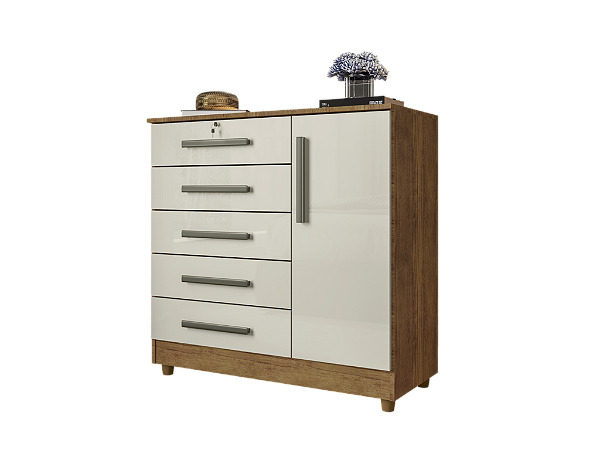 Comoda Vitoria II - Cedro/Areia