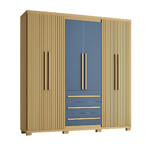 Roupeiro Valencia 6 Portas - Dm Rp/Cz