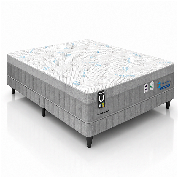 Conjunto Box Massageant Ice 138x188x32