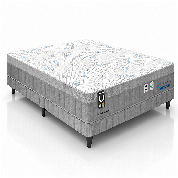 Conjunto Box Massageant Ice 193x203x32