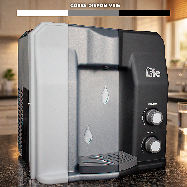 Purificador Agua Alcalina Ionizada Gelada Flex He