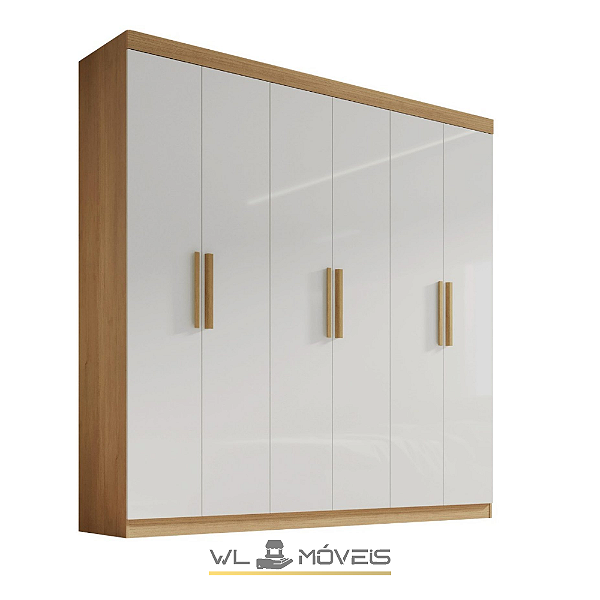 Roupeiro WLR203 6 Portas - 2,06 Largura
