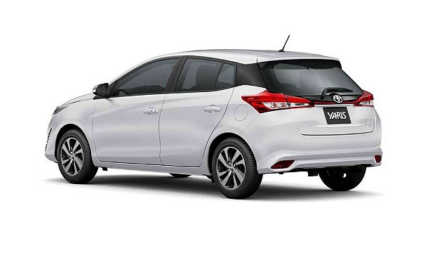 Jogo Frisos Yaris Branco Lunar (4 pçs)