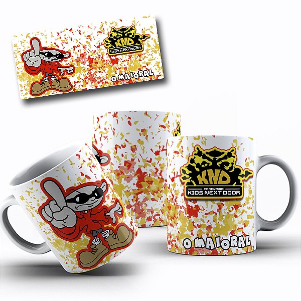 Caneca de Porcelana Personalizada - Turma do Bairro