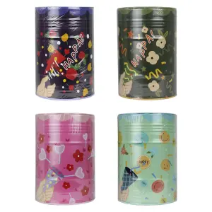 Cofre de Lata 9x12,5cm Cores sortidas