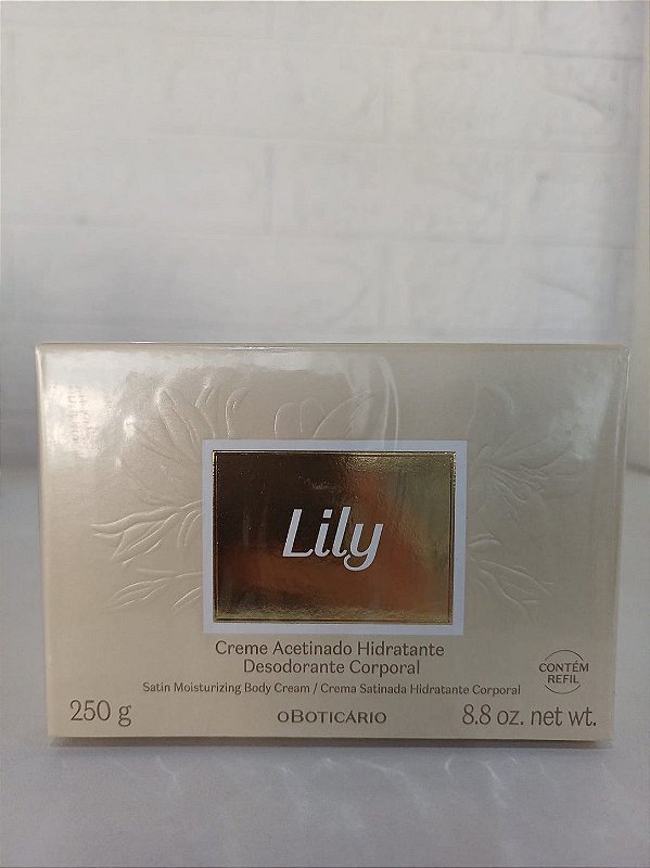 Creme Acetinado Lily 250g