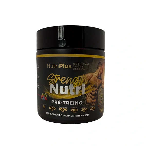 Strength Nutri Pré Treino Frutas Vermelhas