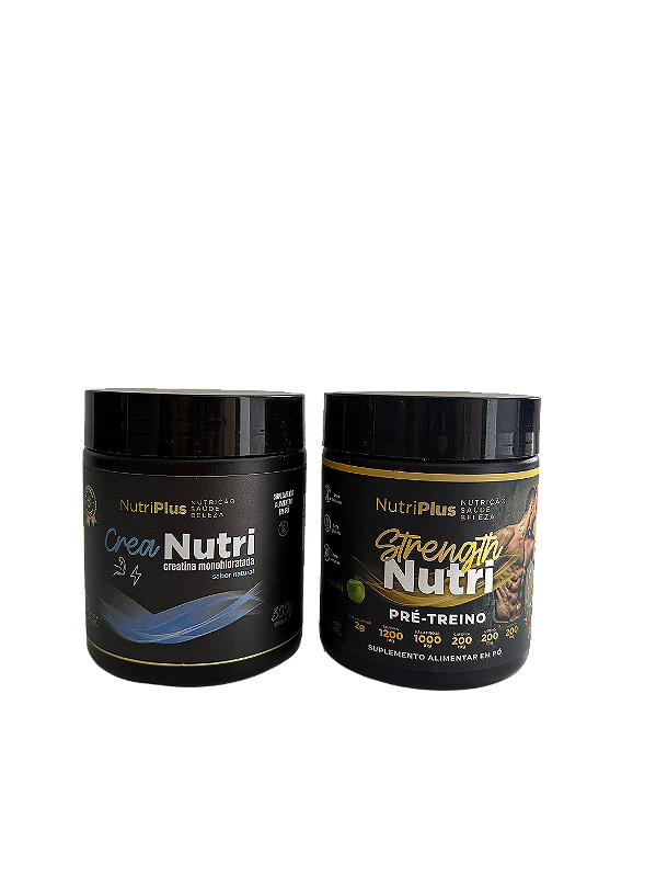 COMBO PROMOCIONAL CREA NUTRI SEM SABOR & STRENGTH NUTRI