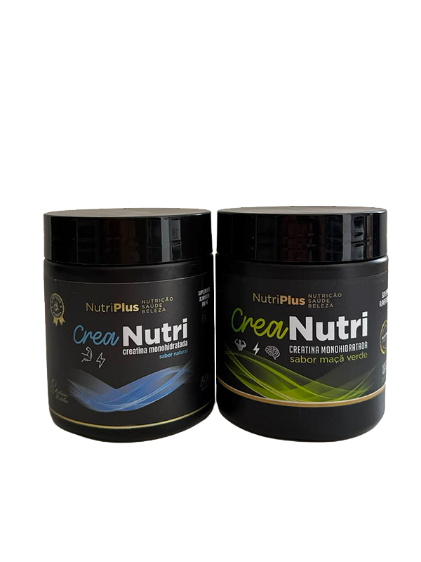 COMBO PROMOCIONAL CREATINA MAÇÃ VERDE & CREATINA SEM SABOR