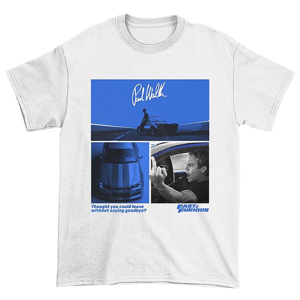 Paul Walker Tributo — Coleção F&F