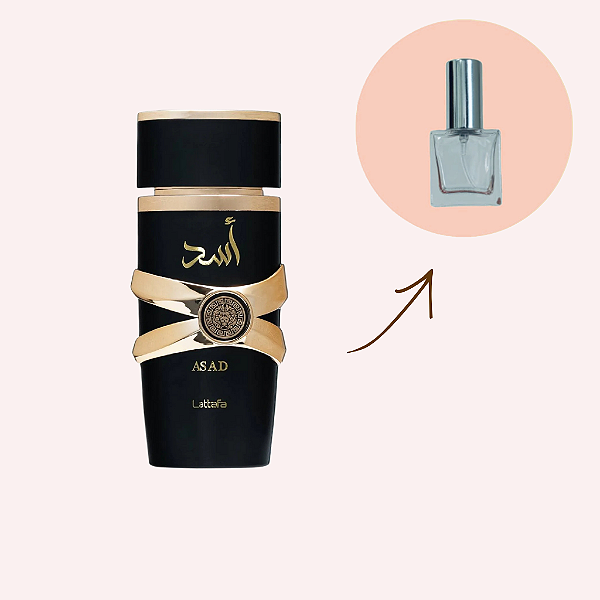Asad Lattafa Perfume Masculino (Decant)