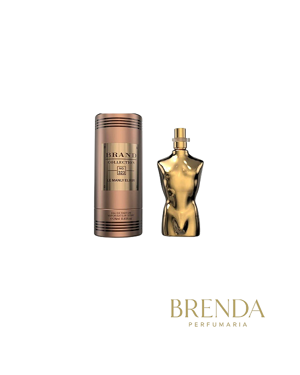 Brand Collection 380 - Inspiração Le Male Elixir Jean Paul Gaultier - 25ml