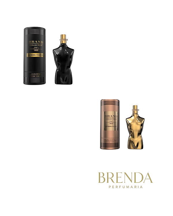 Combo Duo Brand Collection (Inspirações Le male Parfum e Le male Elixir ) 25ml