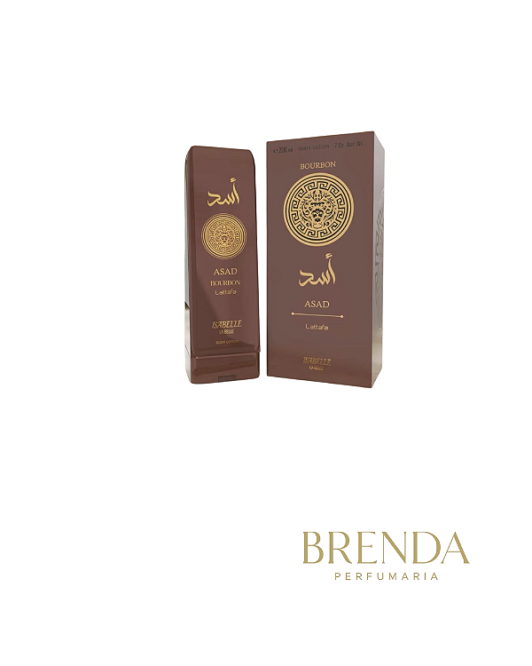 Creme Hidratante Corporal Asad Bourbon 200ml Isabelle la belle - Masculino