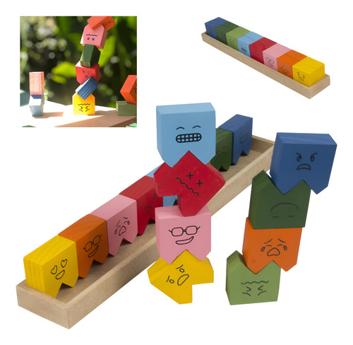 Jogo Bandeirinhas  Educativo De Madeira Tea  Emoções