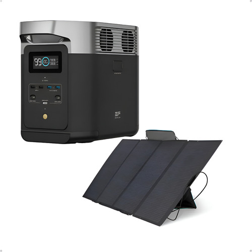 Kit Gerador Delta 2 Max 127v 2400w + Painel 220w