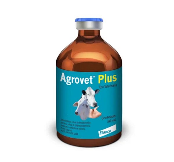 Agrovet Plus 50 ml para uso veterinário
