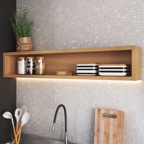 Nicho Decorativo Para Cozinha 120cm Isabelle Freijó