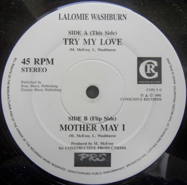 Lalomie Washburn - Try My Love